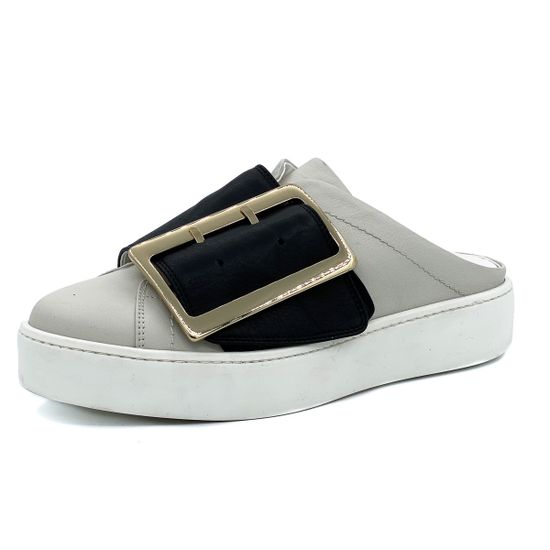 Сабо Renzi черно-бежевые - фото 2, 