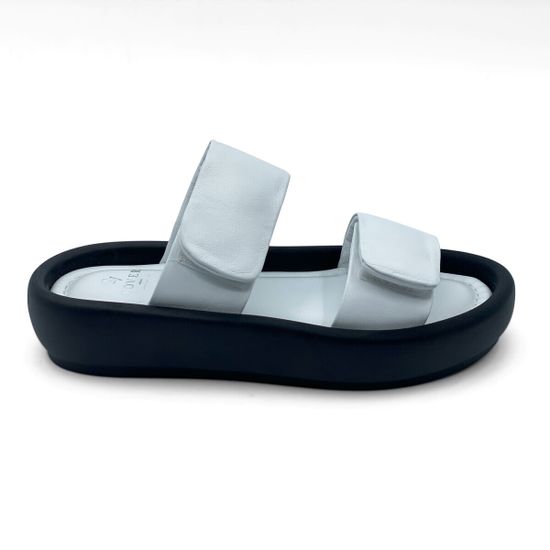 Сабо CV Cover белые кожаные - фото 1, 156 COV BIANCO