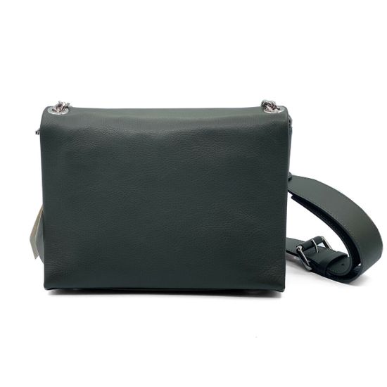 Сумка Renato Angi зеленая кожаная - фото 3, 2705236 RA VERDE