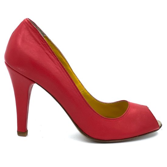 Туфли Ilian Fossa красные кожаные - фото 1, 