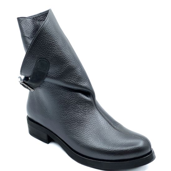 Ботинки Cover графитового цвета на байке - фото 2, 