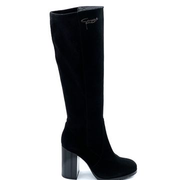 Сапоги Giorgio Piergentili замша черная байка - фото 1, 356 GP CAMOSCIO