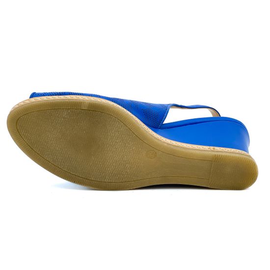 Босоножки Giorgio Piergentili синие - фото 4, 