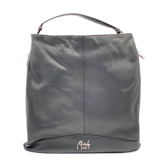 Сумка Renato Angi черная кожаная - фото 2, 