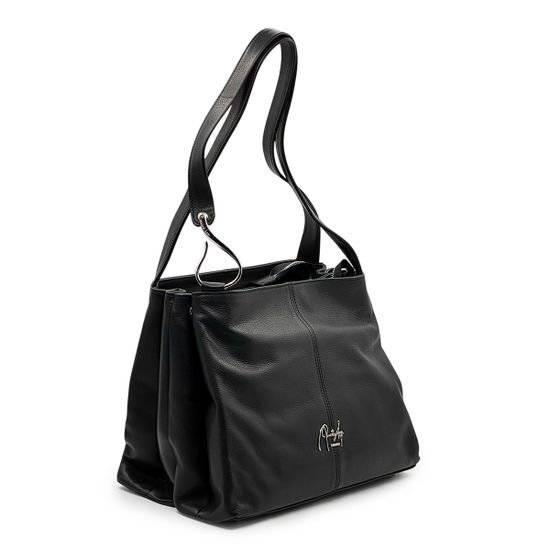 Сумка женская Renato Angi черная кожаная - фото 2, 3506781 RA NERO