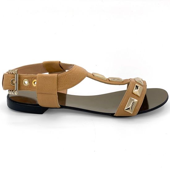 Босоножки Renzi кожаные коричневые canguro - фото 1, 