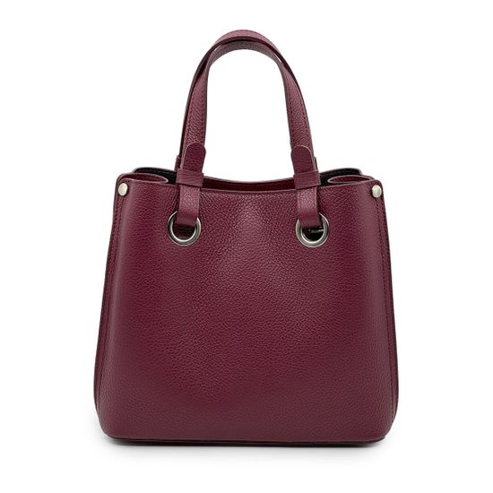 Сумка Renato Angi бордовая кожаная - фото 3, 3257901 RA BORDO