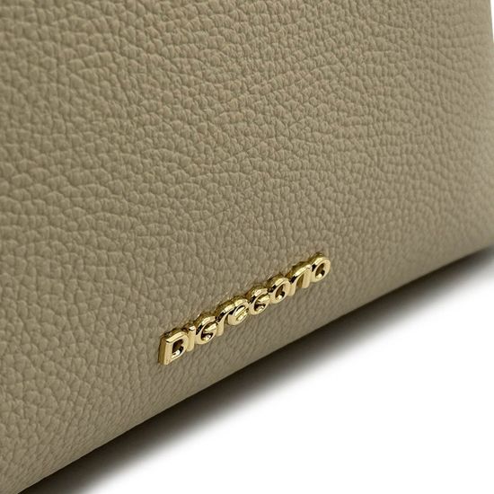 Сумка Di Gregorio бежевая кожаная - фото 4, 6002 DG BEIGE