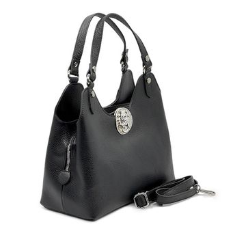 Сумка Renato Angi черная кожаная - фото 2, 3455901 RA NERO