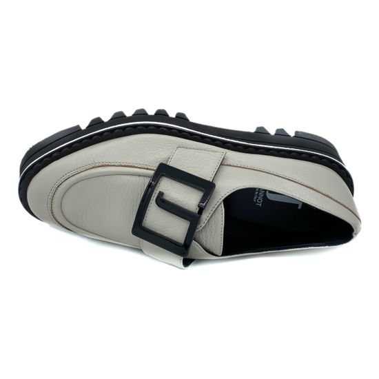 Полуботинки Jeannot бежевые кожаные демисезонные - фото 5, HJ542H JN BEIGE