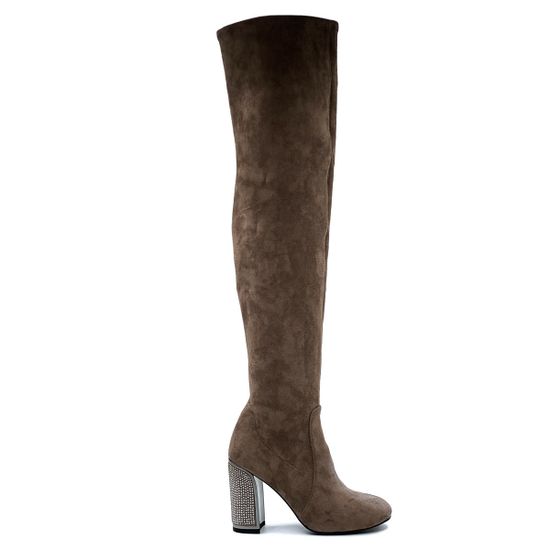 Ботфорты Gianni Renzi бежевые - фото 1, 