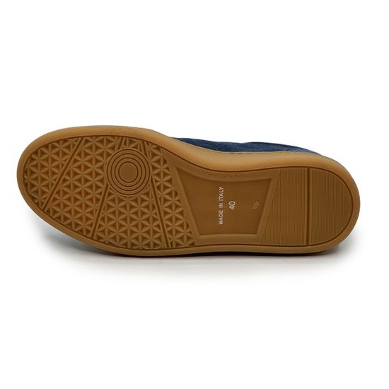 Кеды GIAMPIERONICOLA синие нубук/текстиль демисезонные - фото 4, W44559A GPN BLU