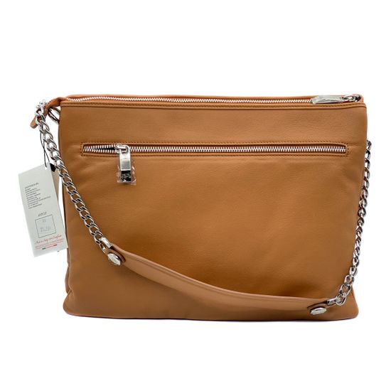 Сумка Renato Angi рыжая кожаная плетеная - фото 3, 2703581 RA MORO