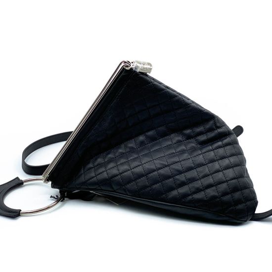 Рюкзак Renato Angi черный кожаный - фото 4, 