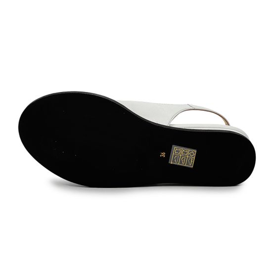 Босоножки ilasio Renzoni белые кожаные - фото 4, 