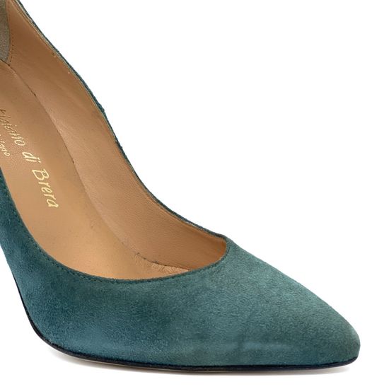 Туфли Ilian Fossa голубые замшевые - фото 5, 