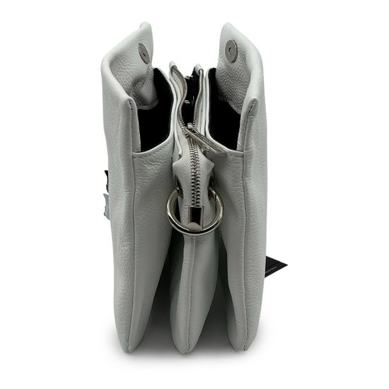 Сумка кросс-боди Renato Angi белая кожаная - фото 6, 3555001 RA BIANCO