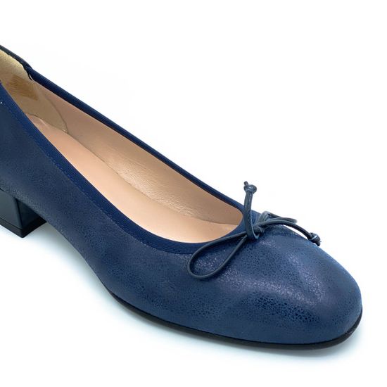 Туфли Donna Soft синие кожаные - фото 6, DS0721 DS BLU