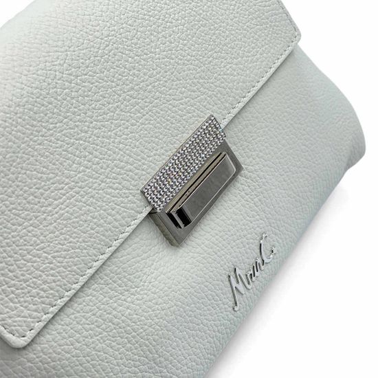 Сумочка Marina Creazioni белая кожаная - фото 4, 