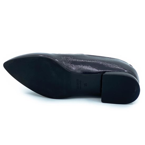 Туфли Mot CLe серые наплак - фото 4, 