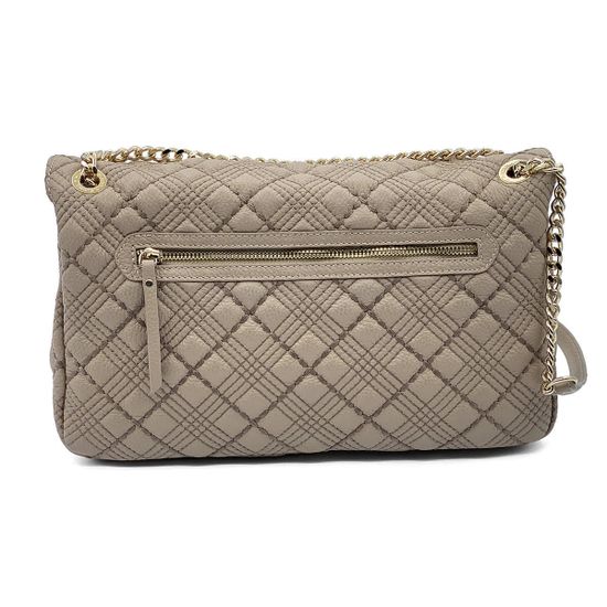 Сумка Marina Creazioni бежевая кожаная стеганая - фото 3, B6310 MC TRP265 BEIGE