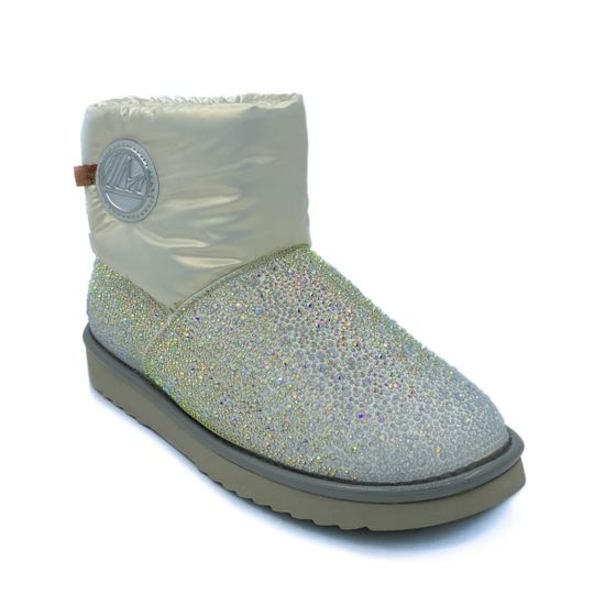 Угги Marcelo Lopez белые текстиль МЕХ - фото 2, CN5204 ML BIANCO