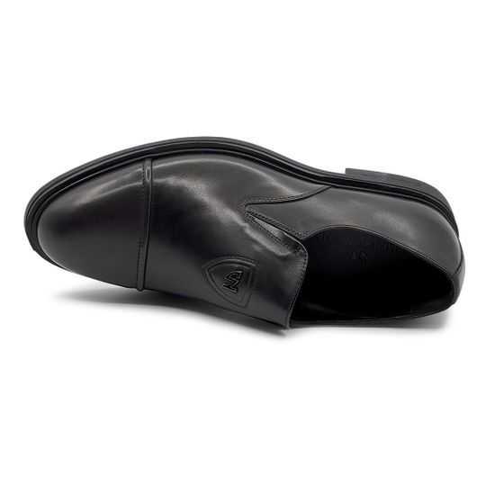 Туфли GIAMPIERONICOLA черные кожаные - фото 5, 46503 GPN NERO