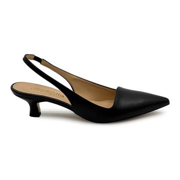 Туфли летние NILA&amp;NILA черные кожаные - фото 1, AB894M115 NIL NERO