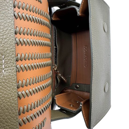 Сумка Gironacci зеленая кожаная - фото 5, 3241 GIR VERDE