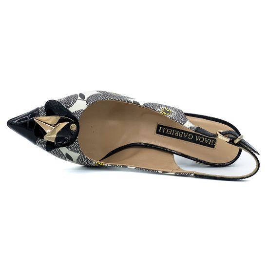 Босоножки Giada Gabrielli черно-серо-белые - фото 5, 