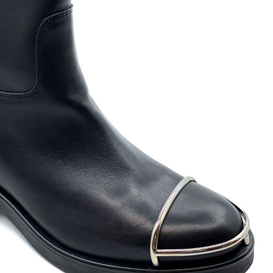 Ботинки Tiffi черные байка - фото 6, 