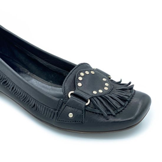 Туфли  Fru.it черные кожаные - фото 6, 