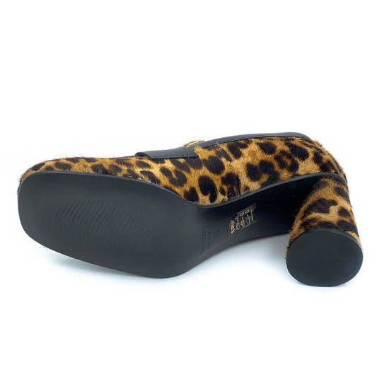 Туфли Mimmu леопардовые пони - фото 4, 