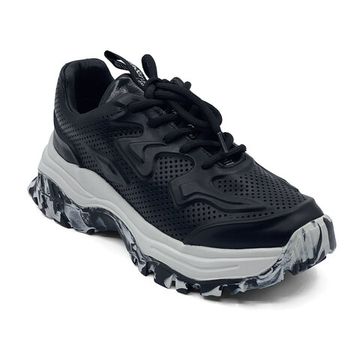 Кроссовки Nila Nila черные кожаные - фото 2, ET145-004 NIL NERO