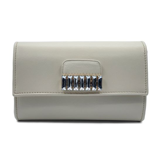 Клатч Tiffi кожаный бежевый CRUDO - фото 1, B929 TI CRUDO