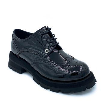 Полуботинки Tuffoni черные из лакированной кожи демисезонные - фото 2, 3522039PL TUF