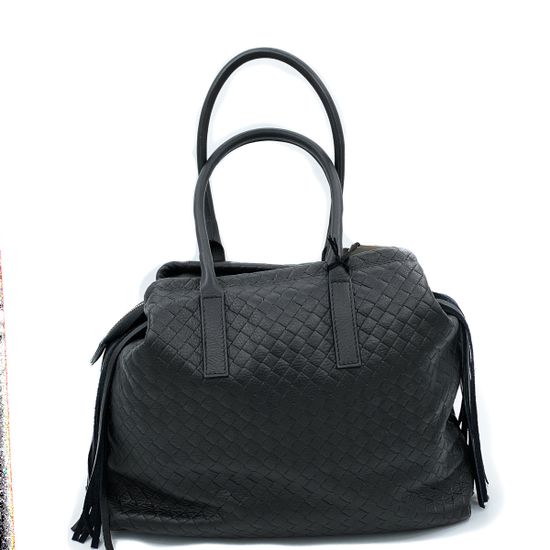 Сумка женская Renato Angi черная плетеная - фото 3, 2262817 RA