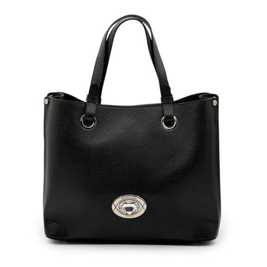 Сумка Renato Angi черная кожаная - фото 1, 3257801 RA NERO