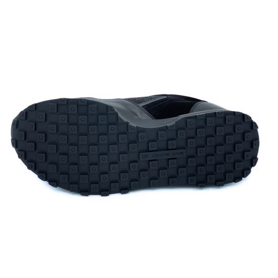 Кроссовки Giampieronicola черные комбинация кожи и замши Байка - фото 4, 