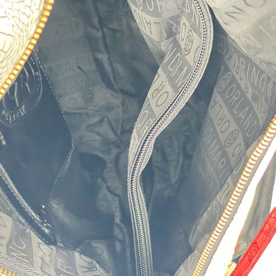 Сумка Marino Orlandi Сумка кожаная белая - фото 5, 