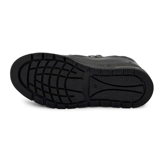 Полуботинки LAB MILANO черные кожаные на меху - фото 4, 0452617 LAB NERO