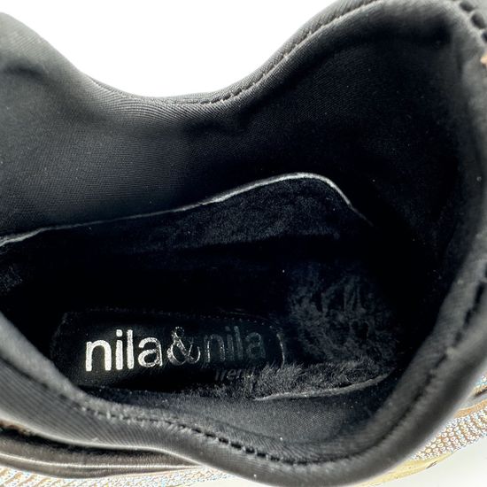 Кроссовки NILA&amp;NILA коричневые замшевые на меху - фото 7, NO6467M NIL MORO
