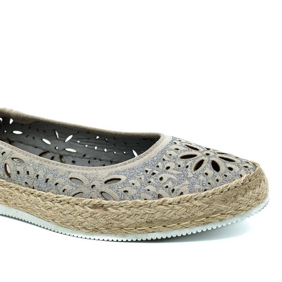 Эспадрильи Fru.it бежевые замшевые - фото 6, 