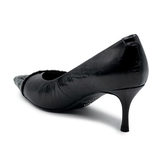 Туфли TUFFONI черные наплак кожаные - фото 3, 3526034LL TUF LAK