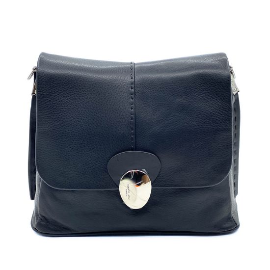 Сумка Renato Angi черная кожаная - фото 1, 