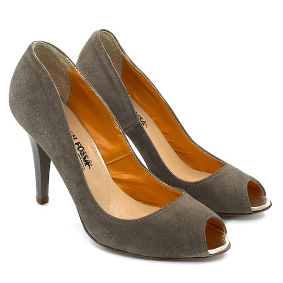 Туфли Ilian Fossa бежевые замшевые - фото 7, 