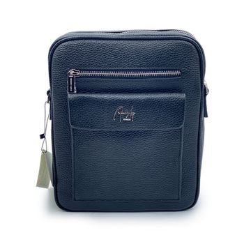 Сумка-мессенджер Renato Angi мужская черная кожаная - фото 1, 2901101 RA