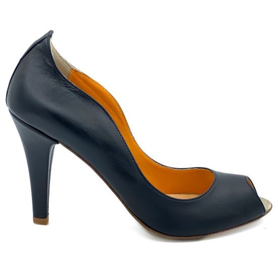 Туфли Ilian Fossa черные кожаные - фото 1, 