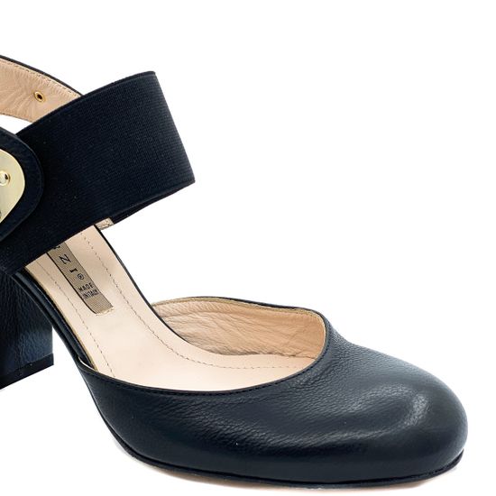 Босоножки Renzi кожаные черные - фото 6, 503407B RZ