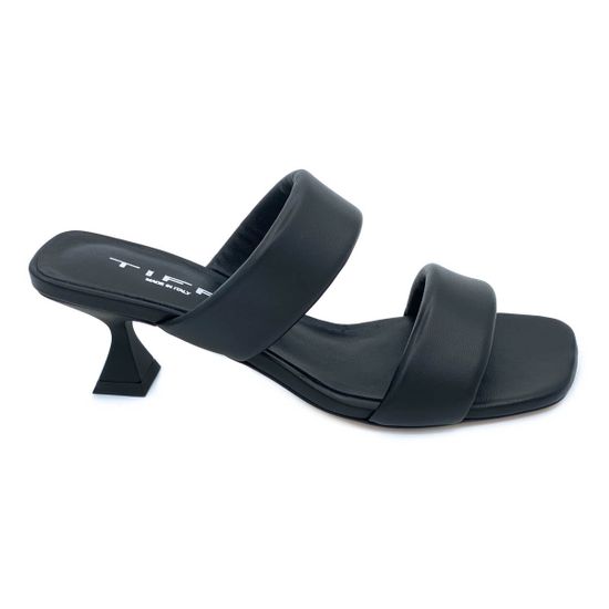 Мюли Tiffi черные кожаные - фото 1, J703/50 TI NAPPA NERO